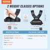 imageVEVOR Adjustable Weighted Vest 1120lb2032lbs35lbs40lbs Weight Vest with 6 Ironsand Weights and Reflective Stripe Workout Equipment for Strength Training Running Jogging1120 lbs