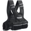 imageVEVOR Adjustable Weighted Vest 1120lb2032lbs35lbs40lbs Weight Vest with 6 Ironsand Weights and Reflective Stripe Workout Equipment for Strength Training Running Jogging1120 lbs