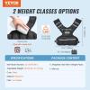 imageVEVOR Adjustable Weighted Vest 1120lb2032lbs35lbs40lbs Weight Vest with 6 Ironsand Weights and Reflective Stripe Workout Equipment for Strength Training Running Jogging2032 lbs