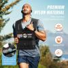 imageVEVOR Adjustable Weighted Vest 1120lb2032lbs35lbs40lbs Weight Vest with 6 Ironsand Weights and Reflective Stripe Workout Equipment for Strength Training Running Jogging35 lbs