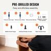 imageVEVOR Cat Litter Box Enclosure Hidden Litter Box Furniture with 2 Storage Shelves ampamp 2 Baskets Wooden Cat Washroom Indoor Cat House Cabinet Fit Most of Litter Box 236quotL x 197quotW x 50quotH Natural315L x 20W x 22H