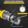 imageVEVOR Electric Rebar Cutter 900W Portable Electric Hydraulic Rebar Cutter Cutting up to 58 Inch 5 416mm Rebar within 3 Seconds110Vwith Easy to Carry Stainless Box900W RC16