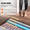 imageVEVOR Floor Heating Mat 20 Sq ft Electric Radiant inFloor Heated Warm System with Digital Floor Sensing Thermostat Includes Installation Monitor Adhesive Back for Easy Installation on The Floor100 Sqft