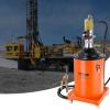 imageVEVOR Grease Pump 105 Gallon Air Grease Pump with 13 ft High Pressure Hose and Grease Gun 40L Pneumatic Grease Pump with Wheels Portable Lubrication Grease Pump5 Gallon