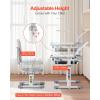 imageVEVOR Kids Study Chair and Desk Set Study Desk and Chair for Kids with Table Lamp Adjustable Height ampamp 040 Tilted Desktop Kids Desk and Chair Children Study Table for Bedroom ampamp Study Room GreyGrey