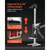 imageVEVOR Labor Saving Arm Jack 2 PCS 330 lbs Bearing Capacity Lifting up to 98quot Metal Hand Lifting Jack Tool with Magnetic Level Adjustable Height for Door Window Furniture Woodworking BlackXL15inch