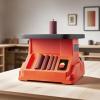 imageVEVOR Oscillating Spindle Sander 2400RPM Benchtop Spindle Sander with 6 Sleeves 12quot3quot 58quot Stroke ampamp 154 x 163inch Wide Worktable for Furniture Finishing Crafts Sanding DIY Woodworking154x163