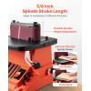 imageVEVOR Oscillating Spindle Sander 2400RPM Benchtop Spindle Sander with 6 Sleeves 12quot3quot 58quot Stroke ampamp 154 x 163inch Wide Worktable for Furniture Finishing Crafts Sanding DIY Woodworking24x386