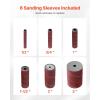 imageVEVOR Oscillating Spindle Sander 2400RPM Benchtop Spindle Sander with 6 Sleeves 12quot3quot 58quot Stroke ampamp 154 x 163inch Wide Worktable for Furniture Finishing Crafts Sanding DIY Woodworking154x163