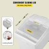 imageVEVOR Rice Storage Container 45Gallon20L x2 Capacity Large Dog Food Dispenser Bin Kitchen Ingredient Grain Cereal Flour Bin Pet food Containers with Wheels 2 Measuring Cups Airtight Lid 2 Pack105 Gallon 3 Set