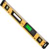 imageVEVOR Torpedo Level 24 in LED Backlit Screen Mechanical Bubble Vials Ruler for 0360 Degree Gravity Sensor Aluminum Alloy Leveler Tool wViewing Window ShockResistant for Plumbing Wood24 in
