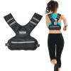 imageVEVOR Adjustable Weighted Vest 1120lb2032lbs35lbs40lbs Weight Vest with 6 Ironsand Weights and Reflective Stripe Workout Equipment for Strength Training Running Jogging2032 lbs