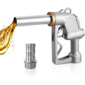 imageVEVOR 34Inch Barb Diesel Exhaust FluidDEF Nozzle Max Flow Rate 145 GPM Plastic Dispenser Nozzle with 34Inch OD19 mm Spout Lightweight ampamp Portable Used for Urea Industrial Fluids WhiteSilver