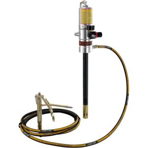 imageVEVOR Grease Pump 105 Gallon Air Grease Pump with 13 ft High Pressure Hose and Grease Gun 40L Pneumatic Grease Pump with Wheels Portable Lubrication Grease PumpOnly Pump