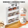 imageVEVOR Shoe Cabinet with 3 Flip Drawers Shoe Storage Cabinet for Entryway Free Standing Shoe Storage Organizer with Side Hooks for Heels Boots Slippers in Hallway Living Room315W 3 Drawers