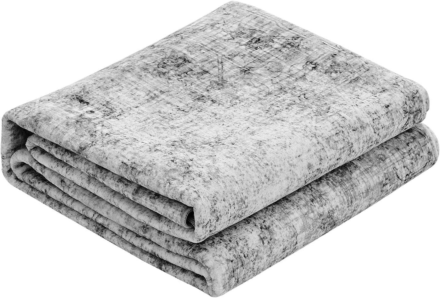 imageVEVOR 6 x 9 ft Area Rug Large Washable Boho Rug NonSlip and TearResistant Soft Carpet Pet ampamp Child Friendly Bohemian Area Rugs Indoor Mat for Bedroom Living Room Kids Room Entryway GrayGrey