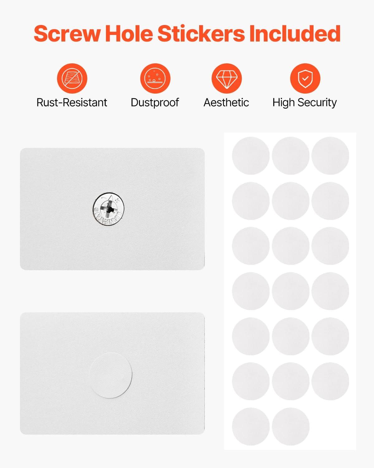 imageVEVOR Desktop Bookshelf Storage Organizer with 5 Shelves for Computer Desk Wooden Shelf Desk Hutch with AntiSlip Feet Pads Desk Top Display Rack for Office Home ampamp Dorm WhiteWhite