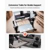 imageVEVOR 22quot Drum Sander with Stand ampamp Extension Tables 175HP 1440RPM Dual Motor Drum Sander for Woodworking  Variable Speed Conveyor Belt 4quot Dust Collection Port for Cabinet ampamp Furniture Finishing16Inch