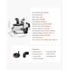 imageVEVOR 22quot Drum Sander with Stand ampamp Extension Tables 175HP 1440RPM Dual Motor Drum Sander for Woodworking  Variable Speed Conveyor Belt 4quot Dust Collection Port for Cabinet ampamp Furniture Finishing10Inch