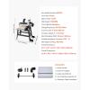 imageVEVOR 22quot Drum Sander with Stand ampamp Extension Tables 175HP 1440RPM Dual Motor Drum Sander for Woodworking  Variable Speed Conveyor Belt 4quot Dust Collection Port for Cabinet ampamp Furniture Finishing16Inch