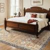 imageVEVOR 6 x 9 ft Area Rug Large Washable Boho Rug NonSlip and TearResistant Soft Carpet Pet ampamp Child Friendly Bohemian Area Rugs Indoor Mat for Bedroom Living Room Kids Room Entryway GrayBrown Green
