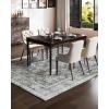 imageVEVOR 6 x 9 ft Area Rug Large Washable Boho Rug NonSlip and TearResistant Soft Carpet Pet ampamp Child Friendly Bohemian Area Rugs Indoor Mat for Bedroom Living Room Kids Room Entryway GrayGrey
