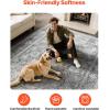 imageVEVOR 6 x 9 ft Area Rug Large Washable Boho Rug NonSlip and TearResistant Soft Carpet Pet ampamp Child Friendly Bohemian Area Rugs Indoor Mat for Bedroom Living Room Kids Room Entryway GrayGrey