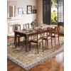 imageVEVOR 6 x 9 ft Area Rug Large Washable Boho Rug NonSlip and TearResistant Soft Carpet Pet ampamp Child Friendly Bohemian Area Rugs Indoor Mat for Bedroom Living Room Kids Room Entryway GrayBrown Green