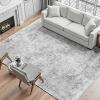 imageVEVOR 6 x 9 ft Area Rug Large Washable Boho Rug NonSlip and TearResistant Soft Carpet Pet ampamp Child Friendly Bohemian Area Rugs Indoor Mat for Bedroom Living Room Kids Room Entryway GrayGrey