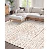 imageVEVOR 6 x 9 ft Area Rug Large Washable Boho Rug NonSlip and TearResistant Soft Carpet Pet ampamp Child Friendly Bohemian Area Rugs Indoor Mat for Bedroom Living Room Kids Room Entryway GrayBeige