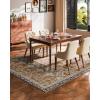 imageVEVOR 6 x 9 ft Area Rug Large Washable Boho Rug NonSlip and TearResistant Soft Carpet Pet ampamp Child Friendly Bohemian Area Rugs Indoor Mat for Bedroom Living Room Kids Room Entryway GrayBrown Green