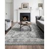 imageVEVOR 6 x 9 ft Area Rug Large Washable Boho Rug NonSlip and TearResistant Soft Carpet Pet ampamp Child Friendly Bohemian Area Rugs Indoor Mat for Bedroom Living Room Kids Room Entryway GrayGrey