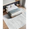 imageVEVOR 6 x 9 ft Area Rug Large Washable Boho Rug NonSlip and TearResistant Soft Carpet Pet ampamp Child Friendly Bohemian Area Rugs Indoor Mat for Bedroom Living Room Kids Room Entryway GrayGrey