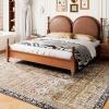 imageVEVOR 6 x 9 ft Area Rug Large Washable Boho Rug NonSlip and TearResistant Soft Carpet Pet ampamp Child Friendly Bohemian Area Rugs Indoor Mat for Bedroom Living Room Kids Room Entryway GrayBrown Green