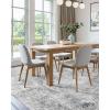 imageVEVOR 6 x 9 ft Area Rug Large Washable Boho Rug NonSlip and TearResistant Soft Carpet Pet ampamp Child Friendly Bohemian Area Rugs Indoor Mat for Bedroom Living Room Kids Room Entryway GrayGrey