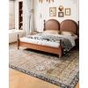 imageVEVOR 6 x 9 ft Area Rug Large Washable Boho Rug NonSlip and TearResistant Soft Carpet Pet ampamp Child Friendly Bohemian Area Rugs Indoor Mat for Bedroom Living Room Kids Room Entryway GrayBrown Green