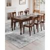 imageVEVOR 6 x 9 ft Area Rug Large Washable Boho Rug NonSlip and TearResistant Soft Carpet Pet ampamp Child Friendly Bohemian Area Rugs Indoor Mat for Bedroom Living Room Kids Room Entryway GrayGrey
