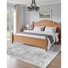 imageVEVOR 6 x 9 ft Area Rug Large Washable Boho Rug NonSlip and TearResistant Soft Carpet Pet ampamp Child Friendly Bohemian Area Rugs Indoor Mat for Bedroom Living Room Kids Room Entryway GrayGrey