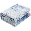 imageVEVOR 6 x 9 ft Area Rug Large Washable Boho Rug NonSlip and TearResistant Soft Carpet Pet ampamp Child Friendly Bohemian Area Rugs Indoor Mat for Bedroom Living Room Kids Room Entryway GrayBlue