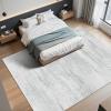 imageVEVOR 6 x 9 ft Area Rug Large Washable Boho Rug NonSlip and TearResistant Soft Carpet Pet ampamp Child Friendly Bohemian Area Rugs Indoor Mat for Bedroom Living Room Kids Room Entryway GrayGrey