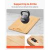 imageVEVOR Appliance Slider Medium 14 x 95inch Rolling Sliding Tray with Rubber Wheels ampamp Hollow Handle Easy to Clean Appliance Rolling Tray for Coffee Maker Kitchen Countertop Natural WoodDeep  Large 16D x 12W