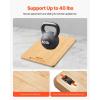 imageVEVOR Appliance Slider Medium 14 x 95inch Rolling Sliding Tray with Rubber Wheels ampamp Hollow Handle Easy to Clean Appliance Rolling Tray for Coffee Maker Kitchen Countertop Natural WoodDeep  Medium 145D x 95W