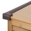imageVEVOR Baby Proofing Edge Corner Protector 18 ft Edge Cushion 8 Corner Pads Soft NBR Foam 3M Adhesive Child Proof Table Safety Bumper Guards Easy Installation for Furniture Fireplace Protection