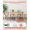 imageVEVOR Furniture Leveling Shims 30 PCS 197 x 116 x 022 inch NonSkid Clear Plastic Pads EasytoCut Furniture Leveler Ideal Shim Leveler for Couch Refrigerator Table Legs to Avoid Wobbling