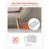 imageVEVOR Furniture Leveling Shims 30 PCS 197 x 116 x 022 inch NonSkid Clear Plastic Pads EasytoCut Furniture Leveler Ideal Shim Leveler for Couch Refrigerator Table Legs to Avoid Wobbling