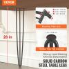 imageVEVOR Hairpin Table Legs 28quot Set of 4 Desk Legs 900lbs Load Capacity Hairpin Desk Legs 3 Rods for Desk Chairs Bench Dining End Table Solid Carbon Steel Heavy Duty Furniture Legs BlackHairpin3 rods