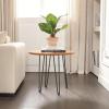 imageVEVOR Hairpin Table Legs 28quot Set of 4 Desk Legs 900lbs Load Capacity Hairpin Desk Legs 3 Rods for Desk Chairs Bench Dining End Table Solid Carbon Steel Heavy Duty Furniture Legs BlackHairpin2 rods