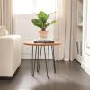 imageVEVOR Hairpin Table Legs 28quot Set of 4 Desk Legs 900lbs Load Capacity Hairpin Desk Legs 3 Rods for Desk Chairs Bench Dining End Table Solid Carbon Steel Heavy Duty Furniture Legs BlackHairpin2 rods
