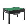 imageVEVOR Kids Wooden Activity Table Building Blocks DoubleSided Tabletop MultiPurpose Activity Play Table with 2 Storage Bins for Kids 3 Years Large Storage Space Present for Boys ampamp Girls Black