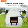 imageVEVOR Paint Booth Tent 60 x 60 x 70 in PopUp Portable Spray Paint Tent with Builtin Floor Exhaust Window and Storage Bag Foldable Paint Booth for Furniture DIY Hobby Tool Painting Station40 x 35 x 40 in